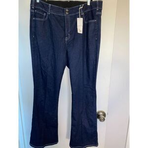 Lane Bryant Bootcut Jeans Womens Size 24 Blue Denim High Rise‎ Essential Stretch